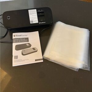 FoodSaver Black Vacuum Sealer Machine